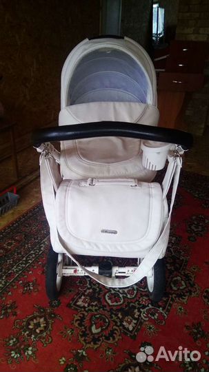 Коляска 2 в 1 эко кожа