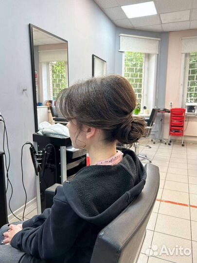 Окрашивание, шатуш, мелирование, муж.Стрижка