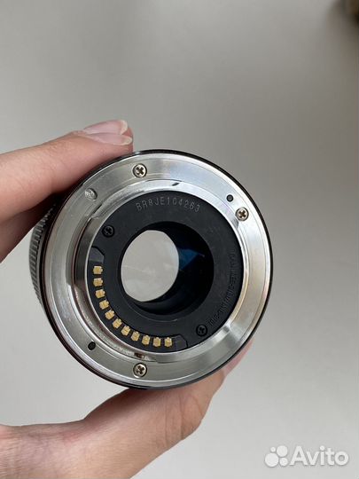 Объектив panasonic lumix 42,5mm, f1.7