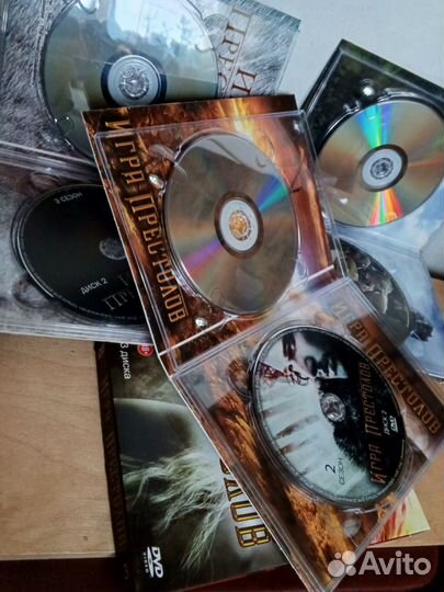 Игра престолов три сезона DVD на 9 дисках