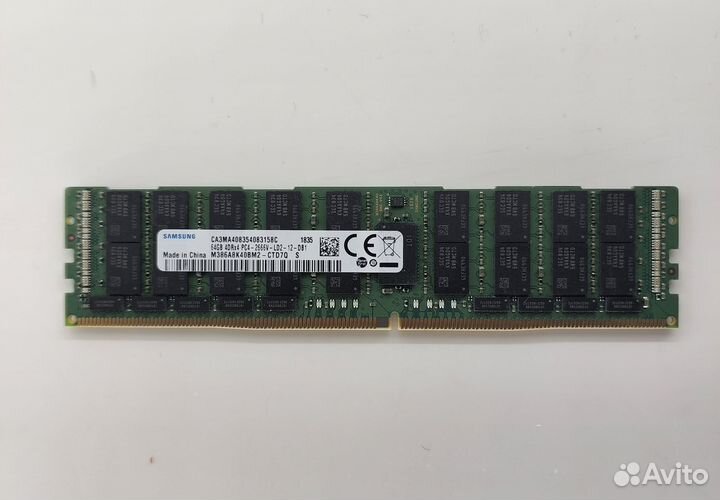 Samsung 2666Mhz 64 ecc DDR4 lrdimm