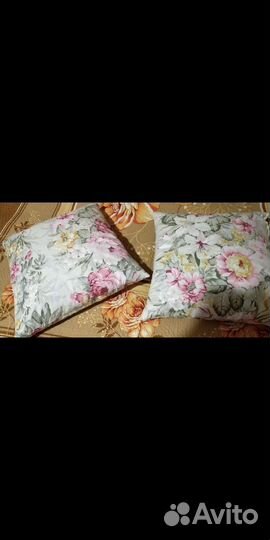 Подушки пуховые б/у