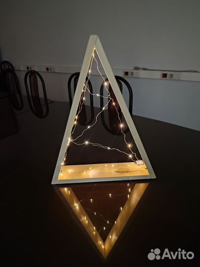 Светильник настольный светодиодный елочка