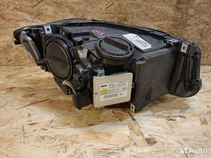 Фара левая BMW 5 F10 ксенон дорестайлинг