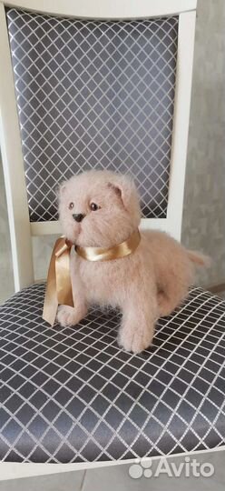 Игрушки ручной работы из меха