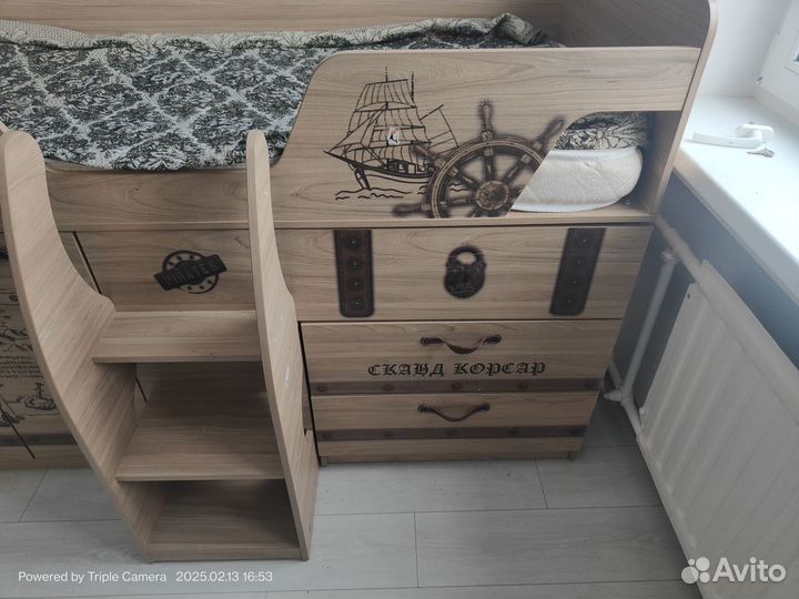 Кровать-чердак 180х80