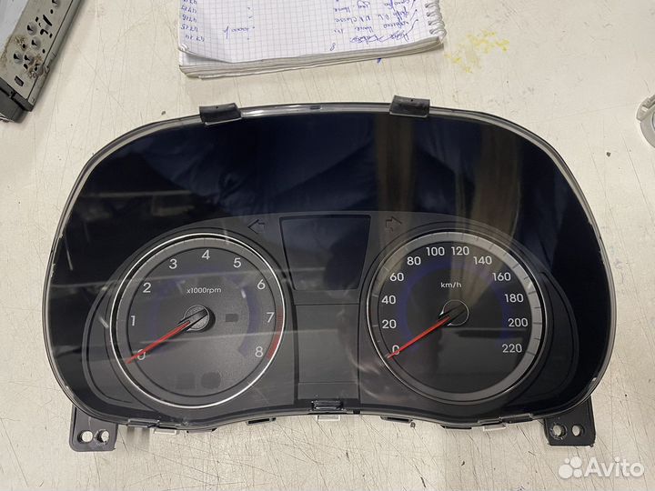 Панель приборов Hyundai Solaris 2010-2017