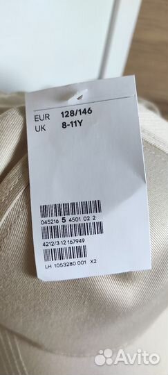 Кепки hm 128/146 новые