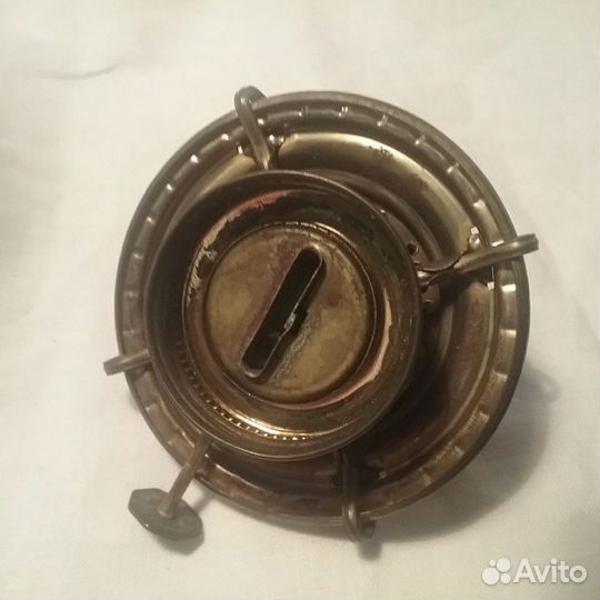 Керосиновая лампа, антикварная, США (USA ), 50 см