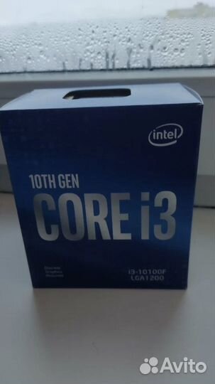 Intel core i3 10100f box