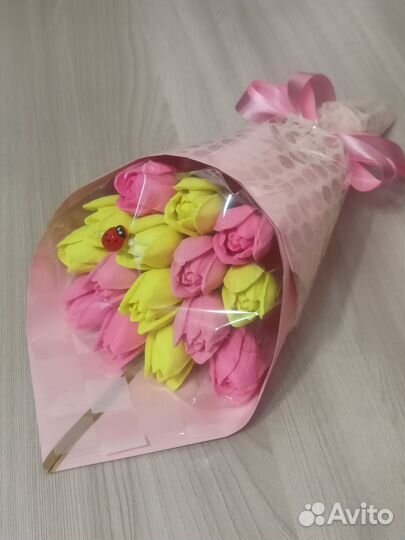 Букет из шоколадных цветов