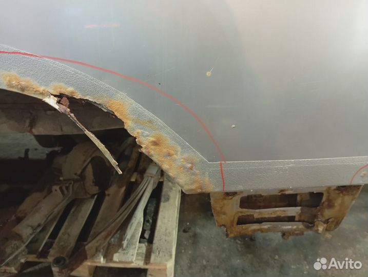 Крыло заднее левое Hyundai Grand Starex (TQ)