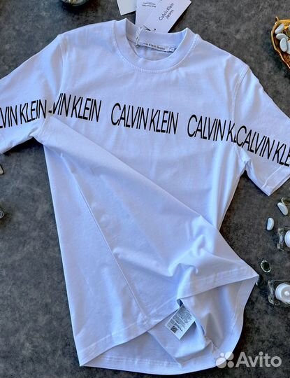 Calvin klein мужская футболка S M L XL XXL