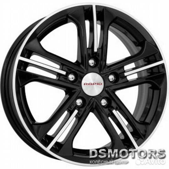 Диски Trinity 6.5/16 5x114.3 ET45 d60.1 алмаз чёрн