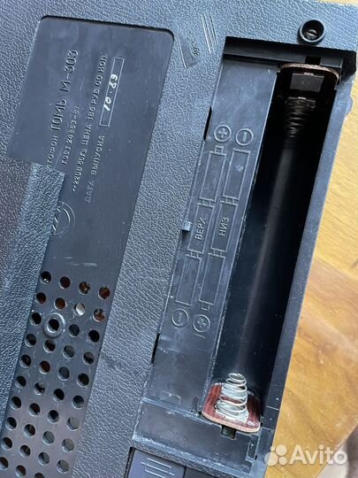 Кассетный магнитофон томь