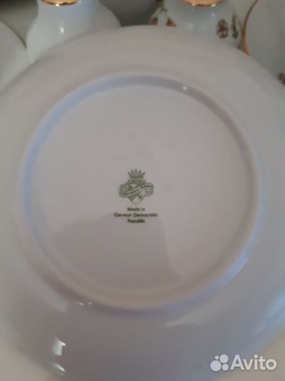 Столовый сервиз на 6 персон немецкий фарфор