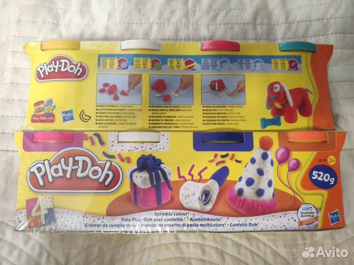 Пластилин Play-Doh, упаковка 8 банок