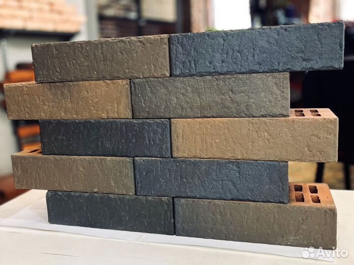 Кирпич облицовочный баварская кладка