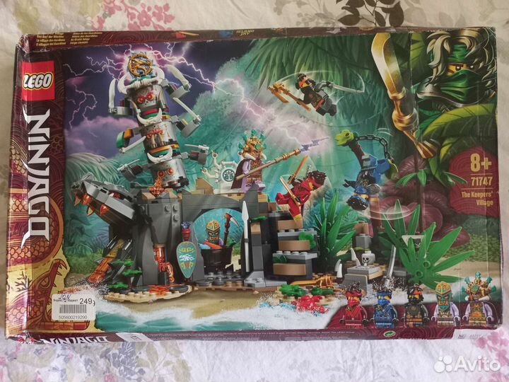 Lego ниндзяго 71747 Новый. Оригинал