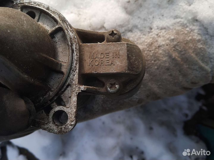 Стартер hyundai accent тагаз 1.5