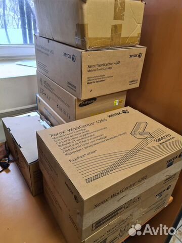 Картриджи для принтеров Xerox, Samsung, Ricoh