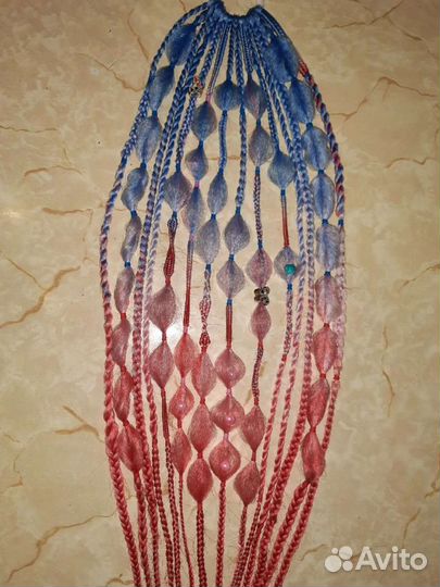 Афрохвост на резинке