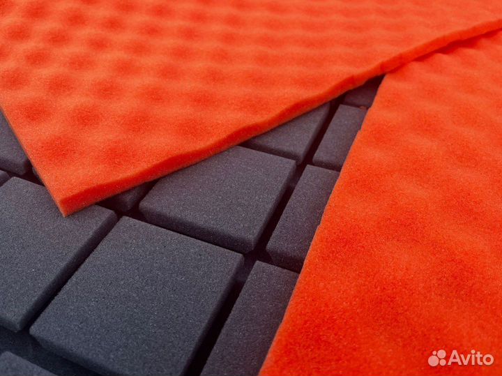 Поролон волна 1x2 метра