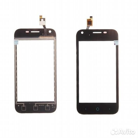 Сенсорное стекло ZTE Blade L110, черный