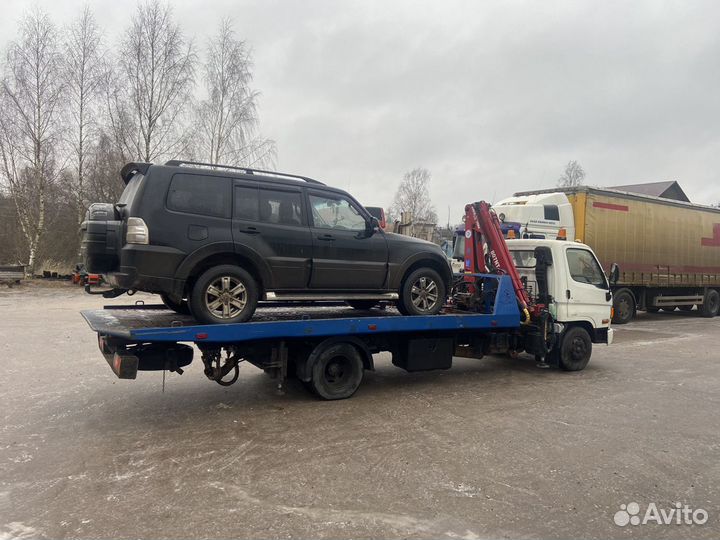 Эвакуатор г. Остров, кран-манипулятор