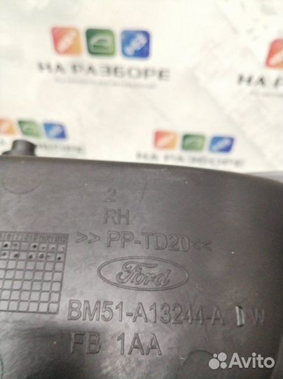 Накладка на порог внутренняя задняя правая Ford