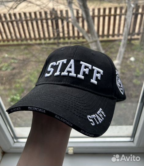 Кепка Balenciaga staff cap