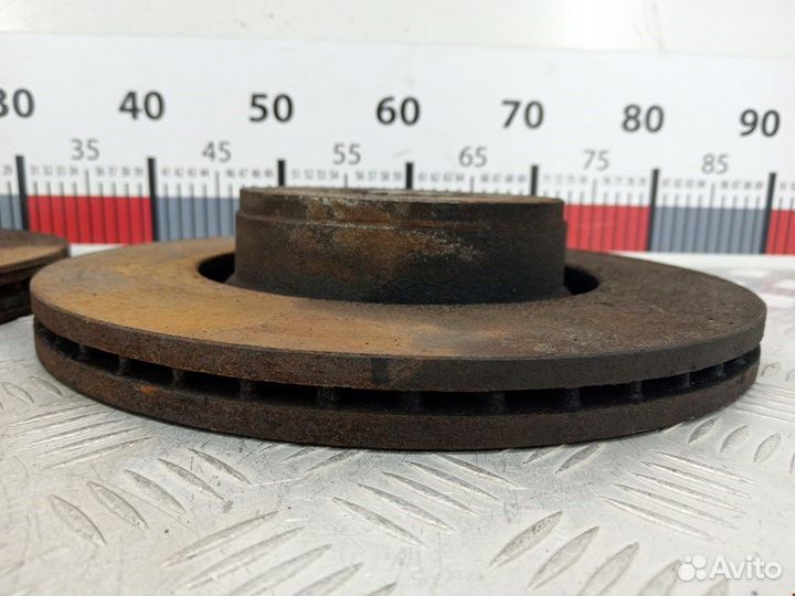 Диск тормозной передний для Audi A6 C6