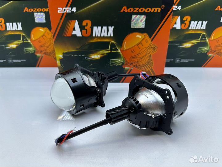 NEW 2024 Biled Aozoom A3 MAX Светодиодные линзы