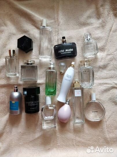 Пустые флаконы от духов