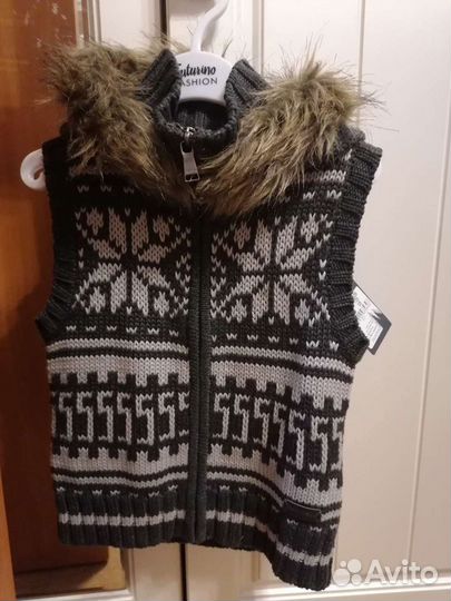 Жилетка для девочки 128