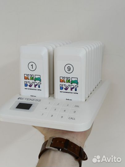 Комплект пейджеров для фудкорта, биперы