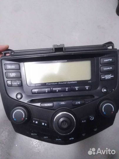 Магнитола хонда аккорд 7