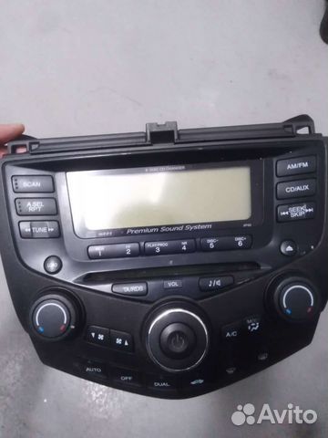 Магнитола хонда аккорд 7