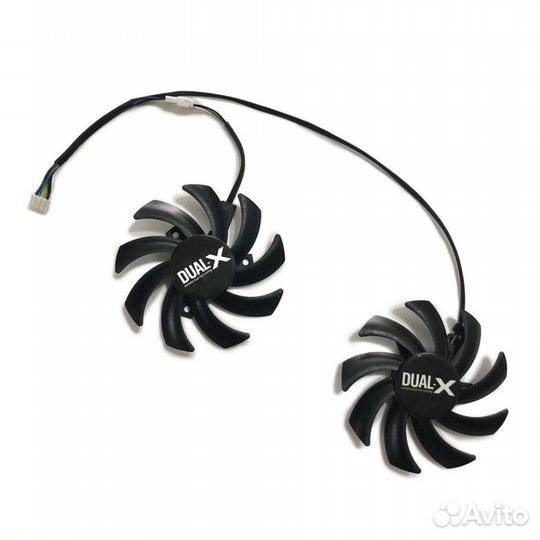 Комплект вентиляторов Dual-X 85mm, новый