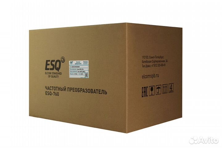 Частотный преобразователь ESQ-760 30/37 кВт 380В