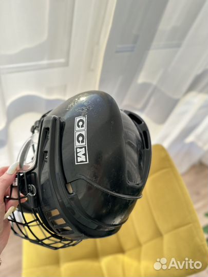 Хоккейный шлем ccm детский, р.S(52-57cm)