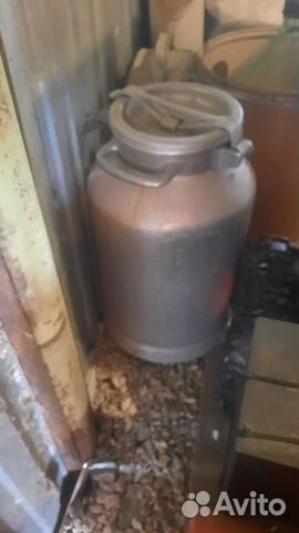 Алюминиевый бедон