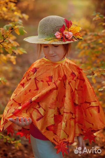 Костюмы Осень для детей и взрослых, накидки