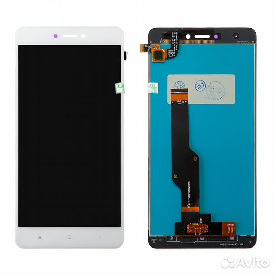 Дисплей Xiaomi Redmi Note 4X, копия белая