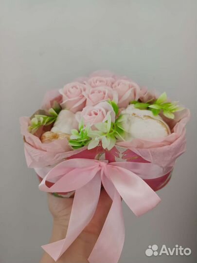 Букет цветов из мыла