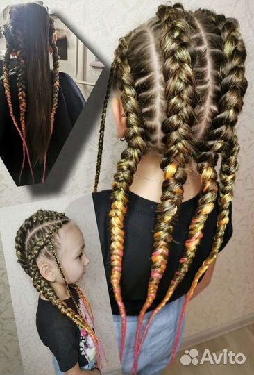 Плетение кос на дому