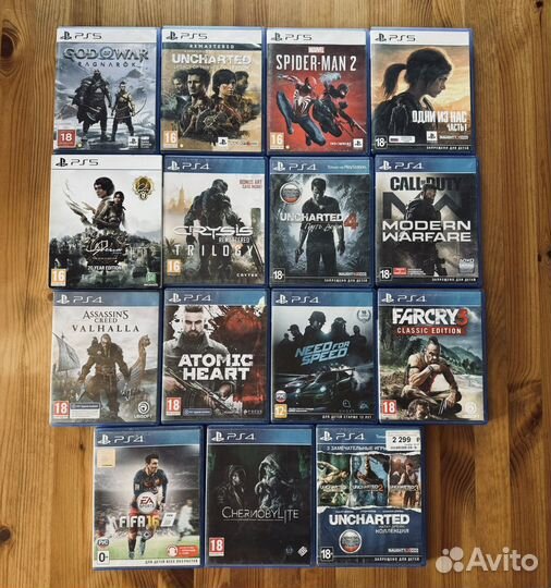 Игры на ps4 и ps5