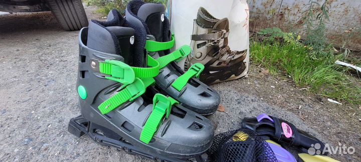 Ролики 38 размер с защитой