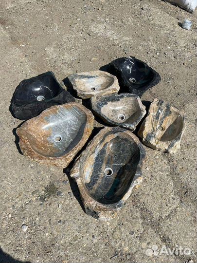 Раковина из натурального камня