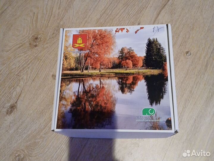 Чашка с блюдце в подарочной упаковке